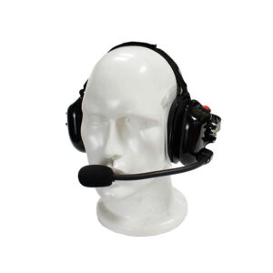 G3 Behind-the-head style headset, boom mic or throat mic option
