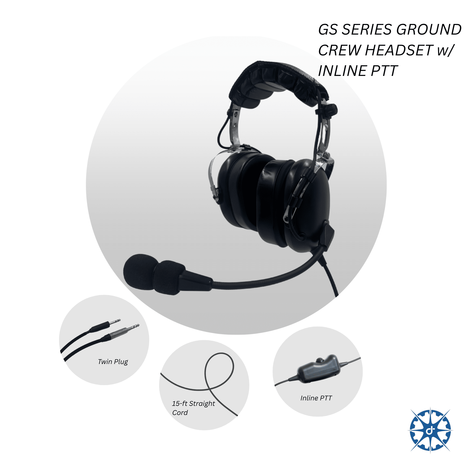 Headsets ground crew communication headset rugged repairable