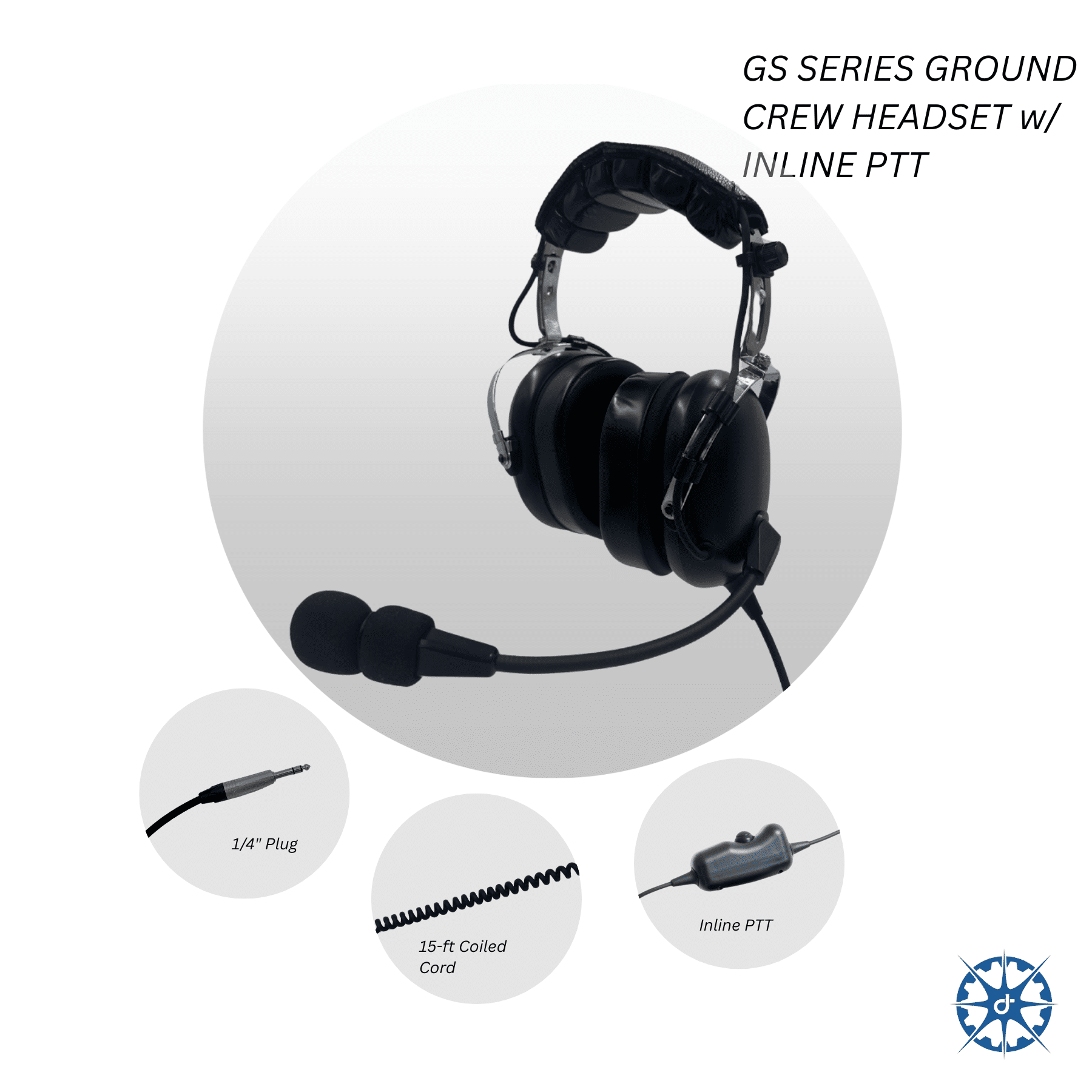 Headsets ground crew communication headset rugged repairable