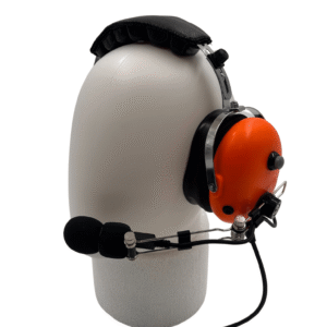 RAMP HEADSET WITH PTT (Wire Boom)