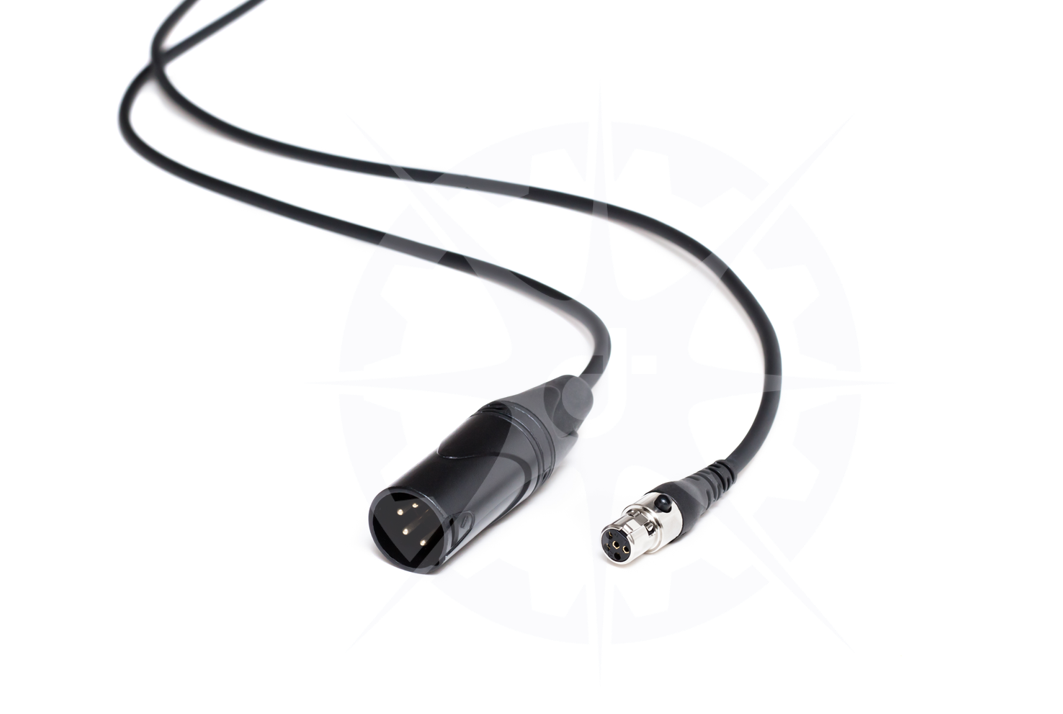 SBJ-4 XLR4M Pro Audio Headset Adapter - Image 2