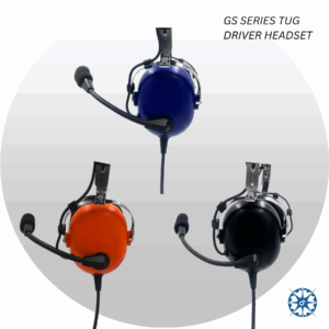 GS SERIES TUG DRIVER HEADSET With or Without PTT Adapter