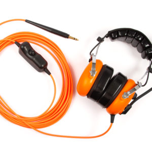 GS1 Safety Orange Ground Crew Headset