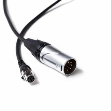 XLR 5 pin male adapter