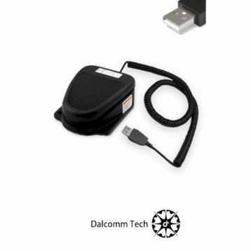 USB Push to talk foot pedal with joystick output