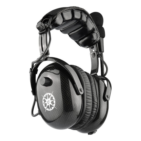 Carbon Fiber Pilot's Headset